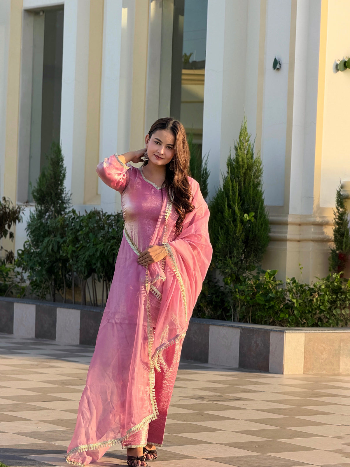 Blush pink farshi🌸
