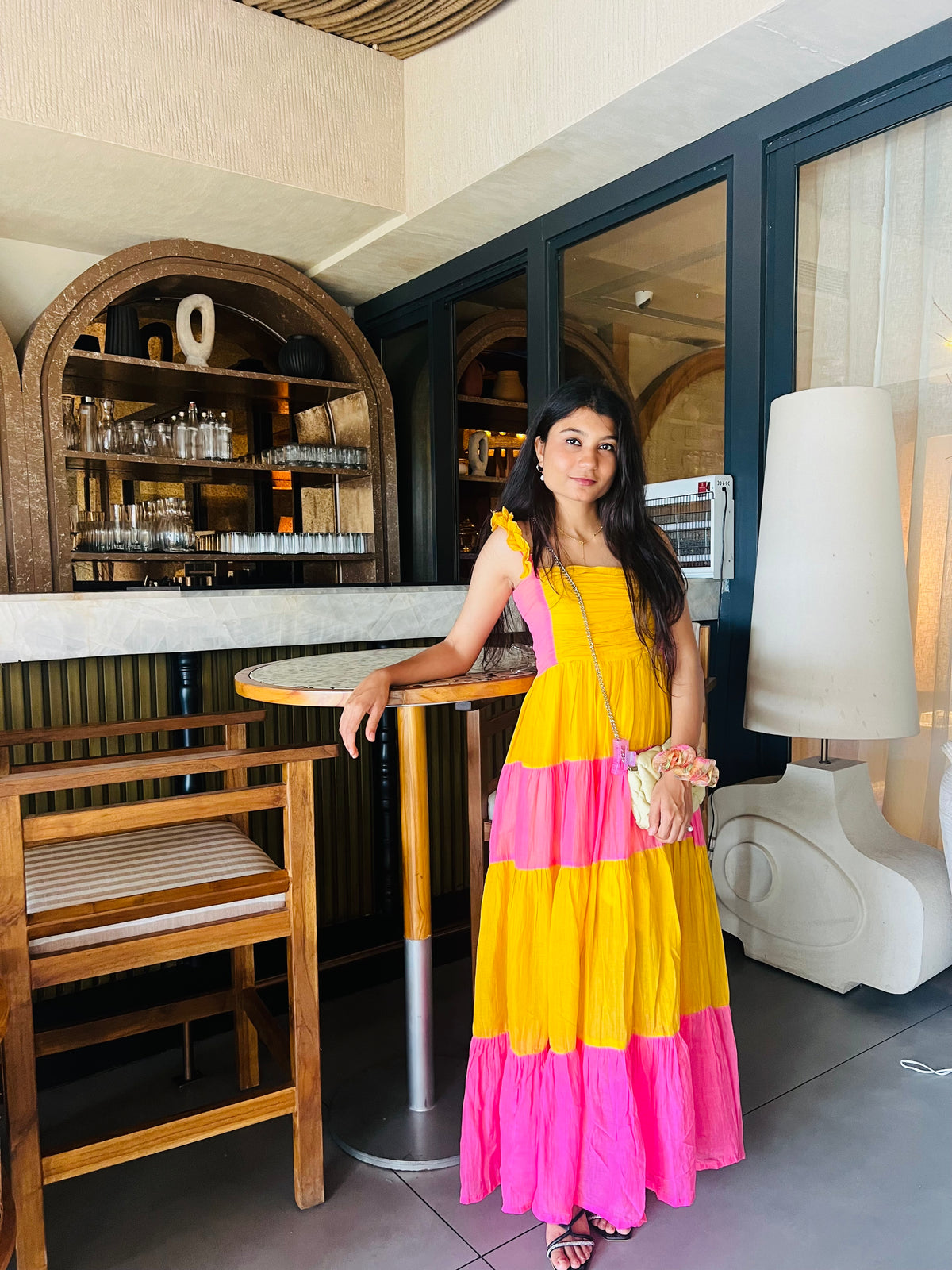 white embroidered bodycon dress Sleeves Shirred Goddiva Off Shoulder Back Contemporary Sportswear __color_yellow:s14580_yellow SIZES:8