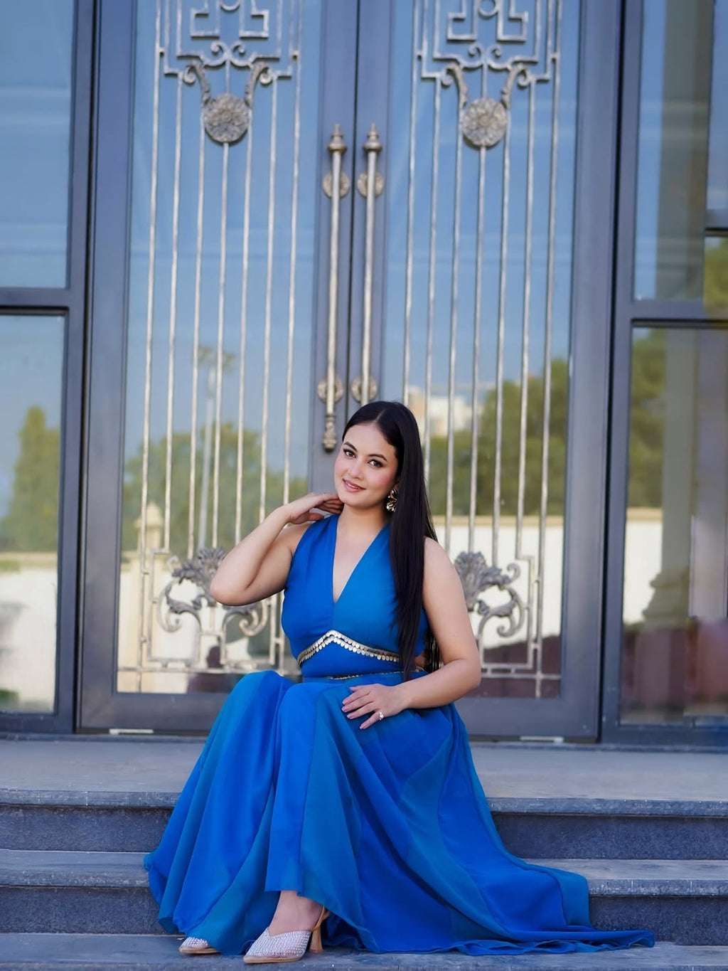 Royal Sapphire Jumpsuit
