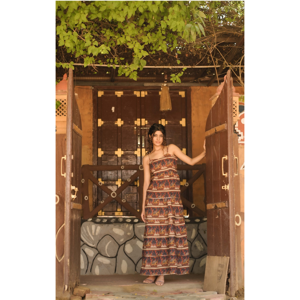 Bohemian maxi dress