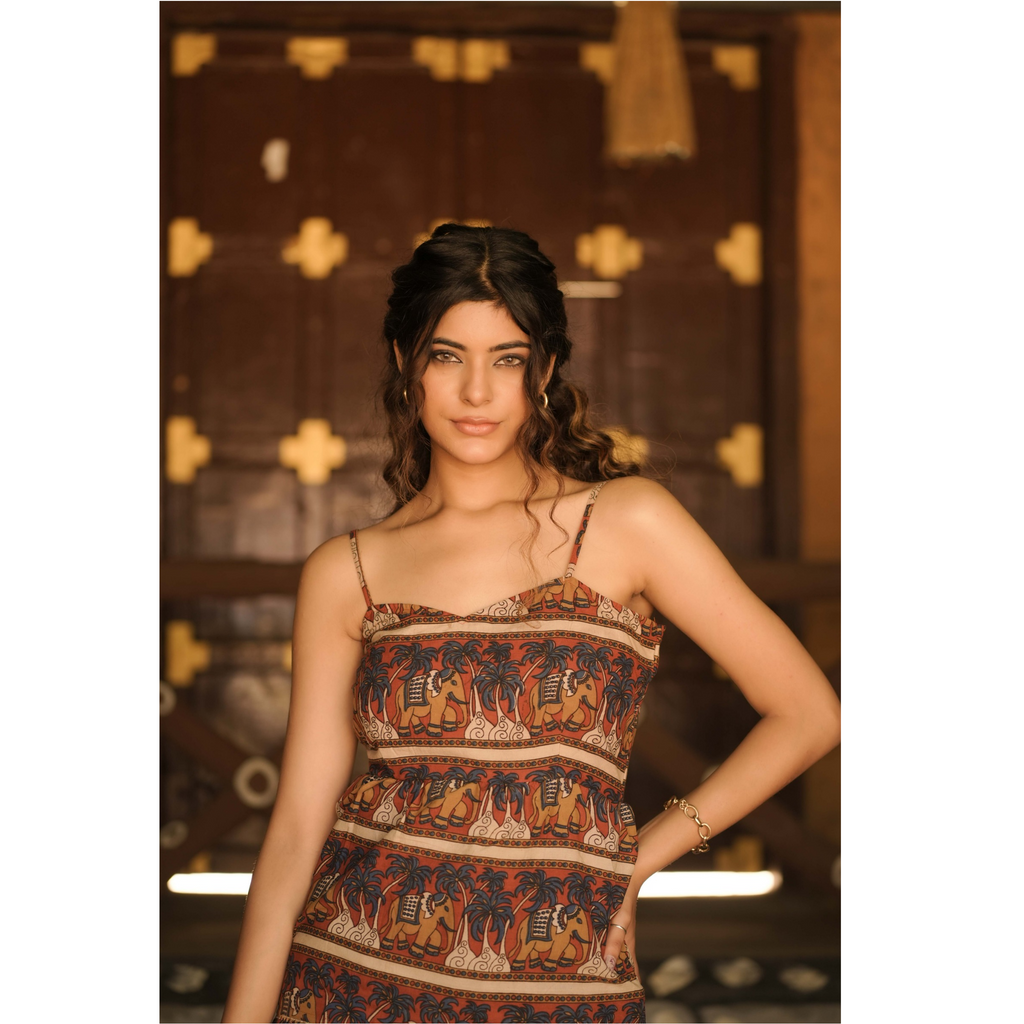 Bohemian maxi dress