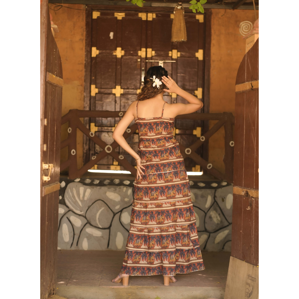 Bohemian maxi dress
